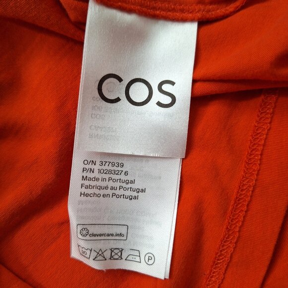 COS Orange Long Sleeve Tee - Picture 5 of 6